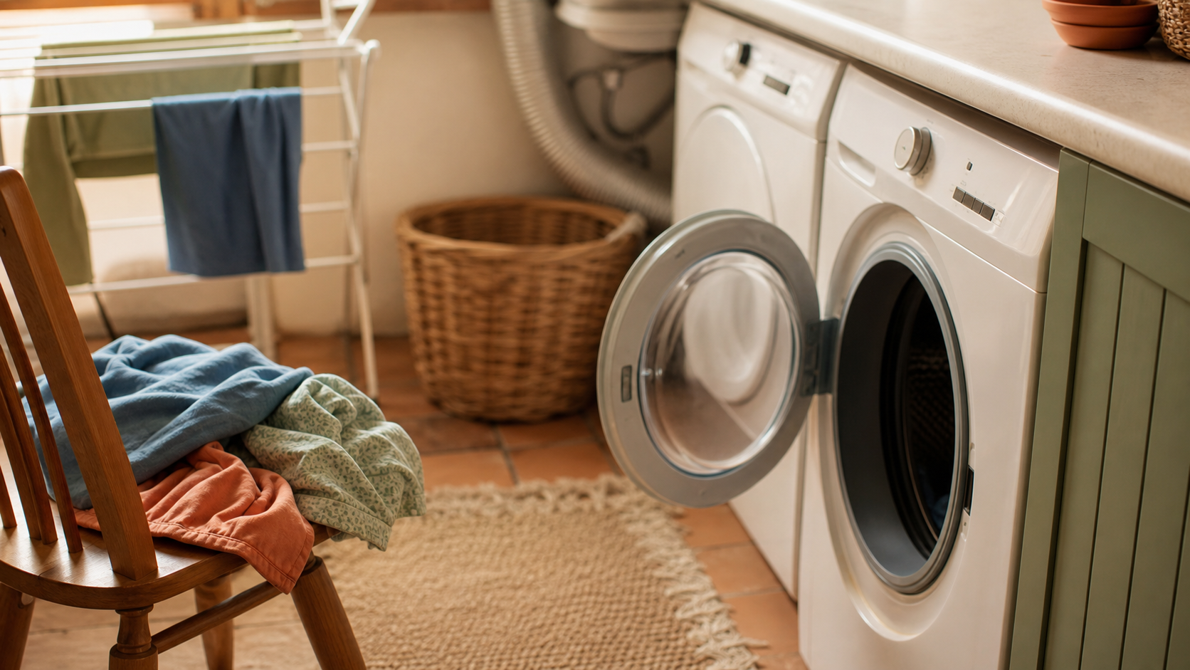 Avis lave linge séchant : gain de place en appartement