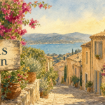 Beaux villages autour de Sainte-Maxime : ruelles pavées de Gassin