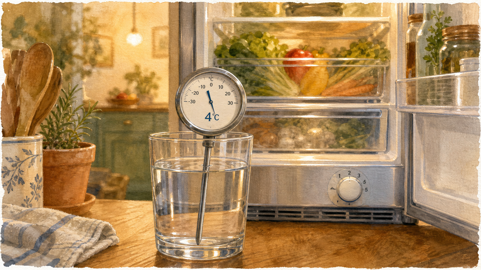 Comment regler un frigo : température idéale, 4°C