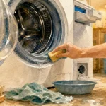 Lave linge mauvaise odeur : nettoyage du joint du hublot