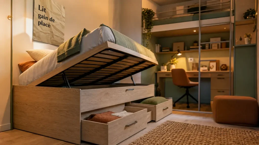 Lit pour petite chambre : 5 solutions pour optimiser votre espace sans sacrifier le confort