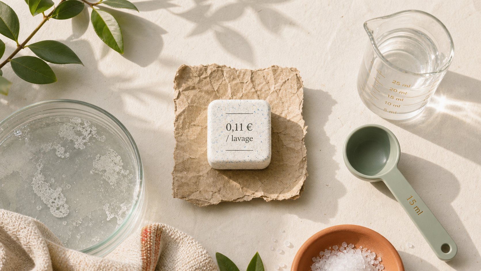 Meilleure tablette lave vaisselle 0,11 € le lavage