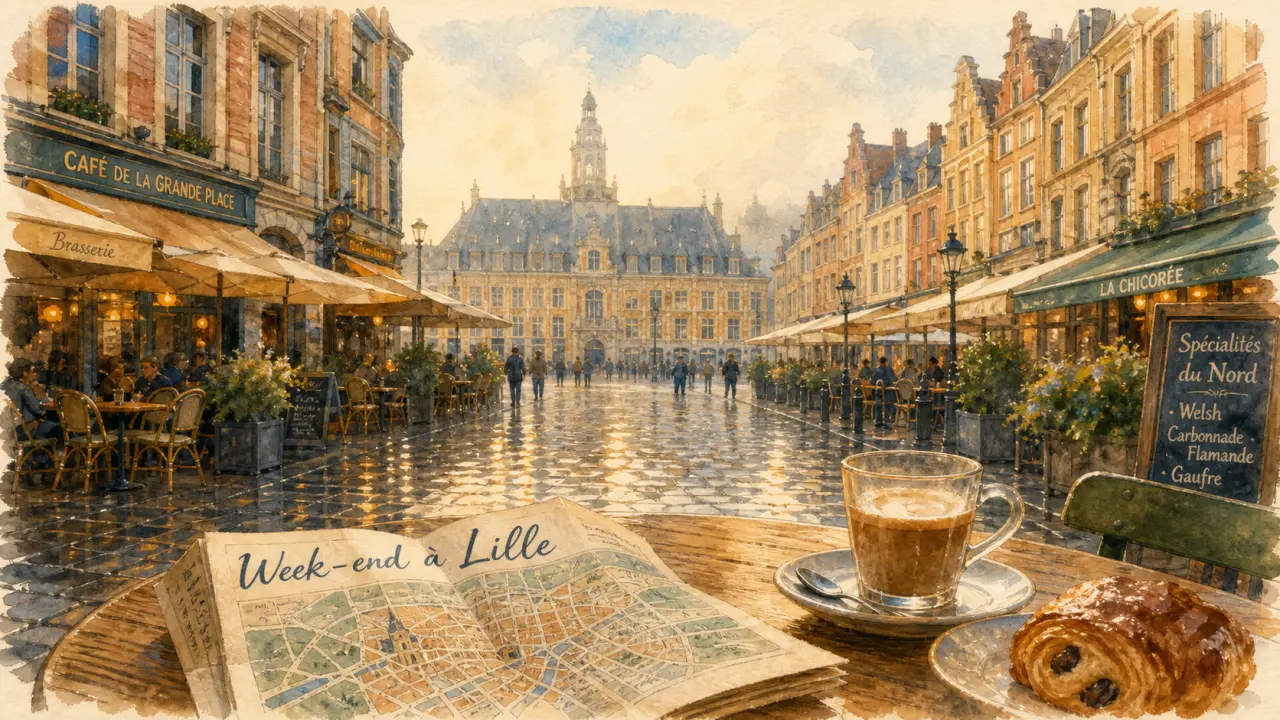 Que faire à Lille le week-end : Grand’Place et Vieille Bourse