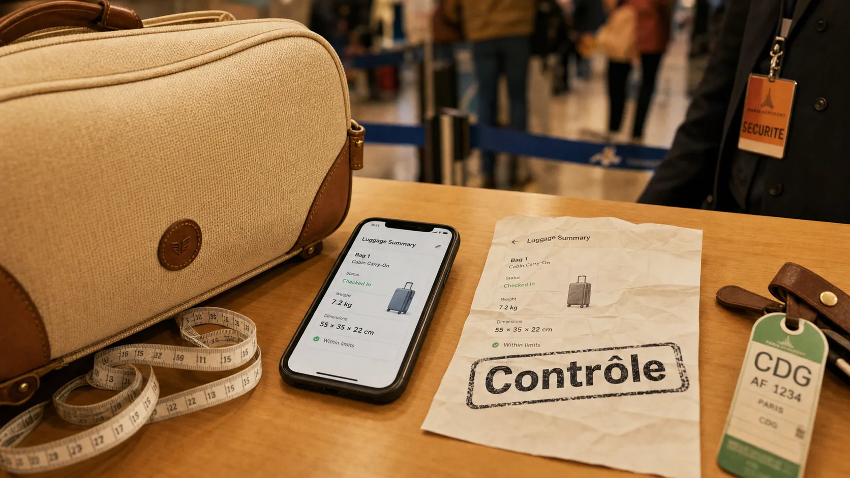Volotea avis bagages : valise cabine et contrôle 40€ à l’embarquement