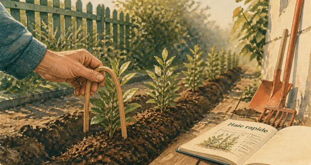 Haie à croissance rapide : 6 espèces pour occulter votre jardin en moins de 3 ans