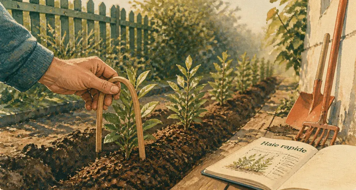 Arbuste pour haie croissance rapide : plantation et plants en pleine terre