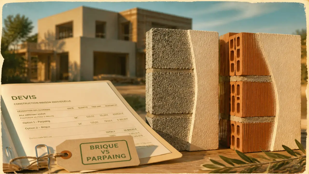 Brique ou parpaing : parpaing et briques en comparaison pour le coût et le confort d’été