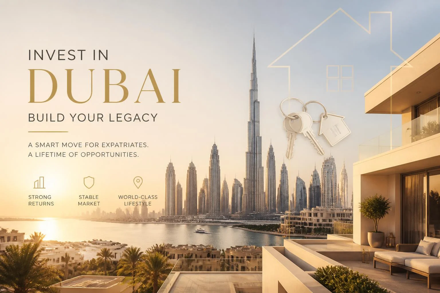 Investir à Dubaï en pleine propriété : expatriés