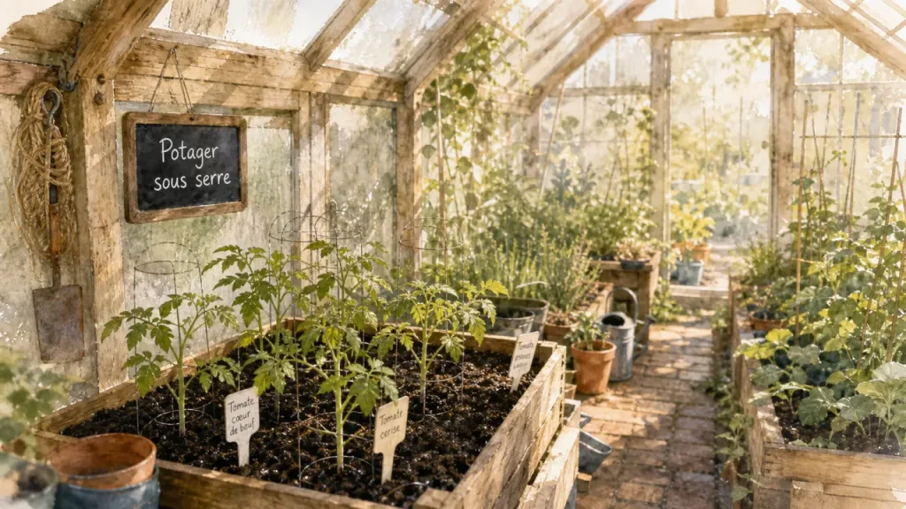 Potager sous serre : 4 leviers pour booster vos récoltes et prolonger la saison