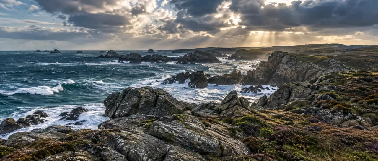 Plus belle région de France : côte sauvage et falaises de Bretagne