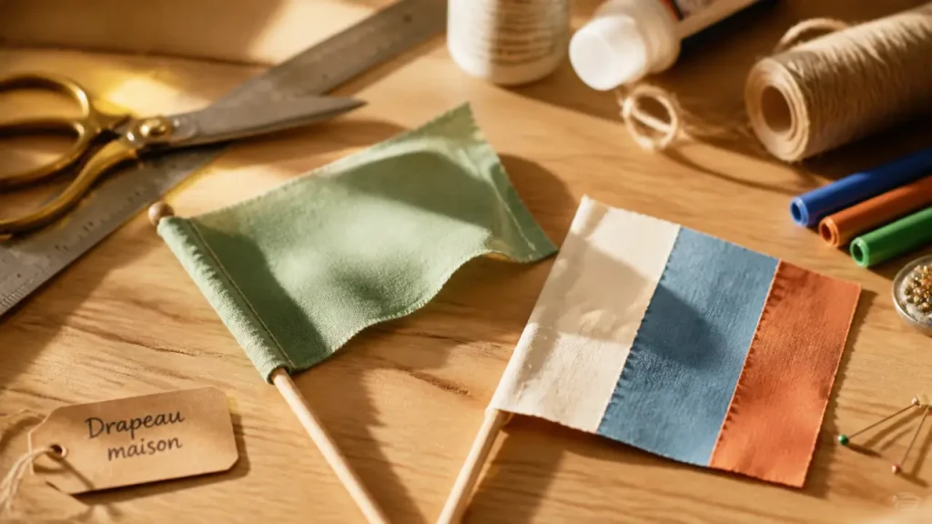 Quel type de drapeau fabriquer : papier, tissu ou personnalisé ?