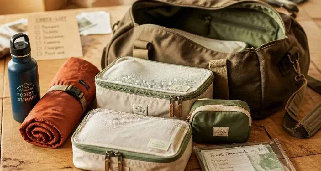 Faire son sac de voyage sous 10 kg : la checklist pour ne rien oublier