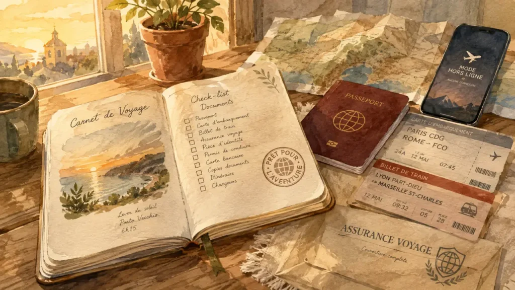 Budget, réservations, documents : organiser son voyage étape par étape sans rien oublier