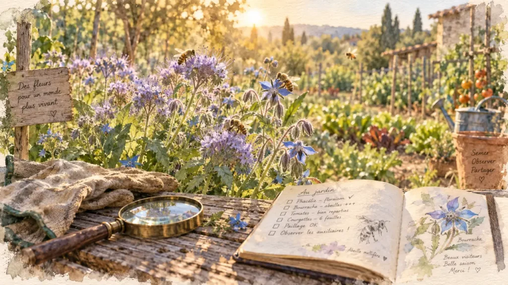 Plantes mellifères : les choisir pour nourrir les abeilles du printemps à l’automne
