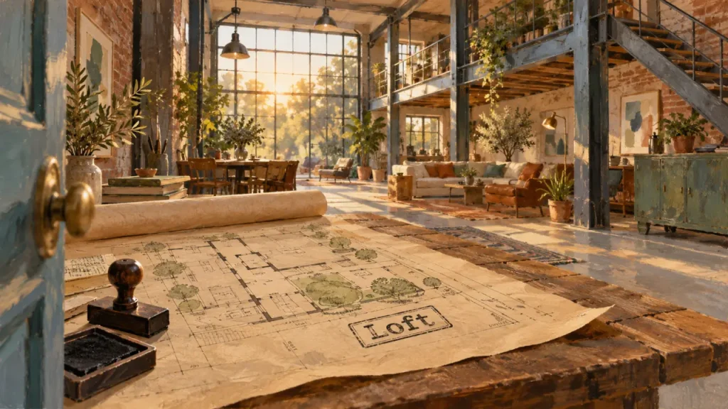 Qu’est-ce qu’un loft ? Trois critères pour le distinguer d’un studio